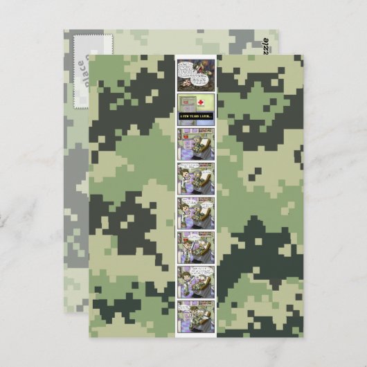 Privates Revenge Briefkaart (Voorkant / Achterkant)