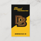 Privé-aanbieding Miguel Divinez Visitekaartje (Voorkant)