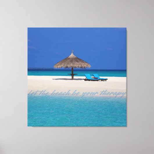 Privé-bank Canvas Afdruk (Voorkant)