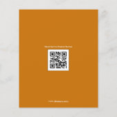 Privé Catering Services Aangepaste Flyer (Achterkant)