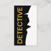 privé-detective visitekaartje (Voorkant)