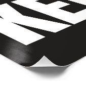 Privé-eigendom is buiten gebruik perfect poster (Hoek)