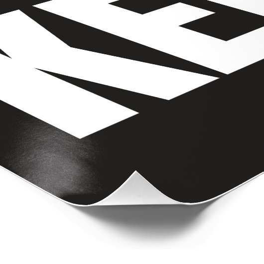 Privé-eigendom is buiten gebruik perfect poster (Hoek)