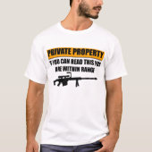 Privé-eigendom T-shirt (Voorkant)