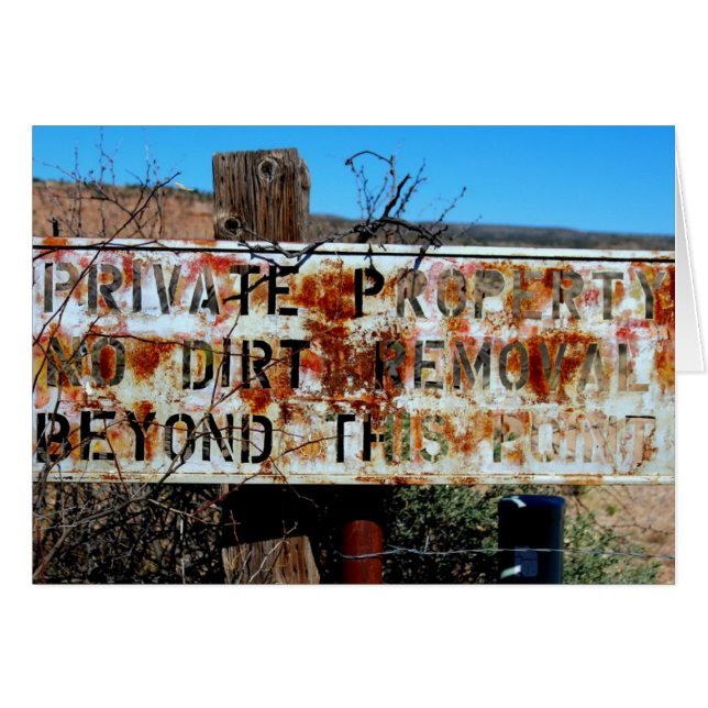 privé-eigendomskaart (Voorkant Horizontaal)