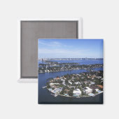 Privé-eilandhuizen van Biscayne Bay, Star Magneet (Voorkant / Achterkant)