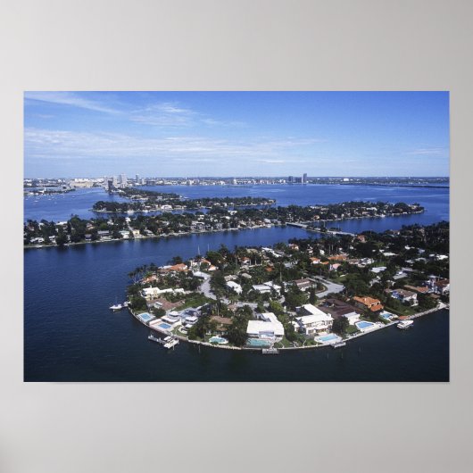 Privé-eilandhuizen van Biscayne Bay, Star Poster (Voorkant)