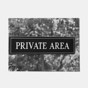 PRIVÉ-GEBIED DEURMAT