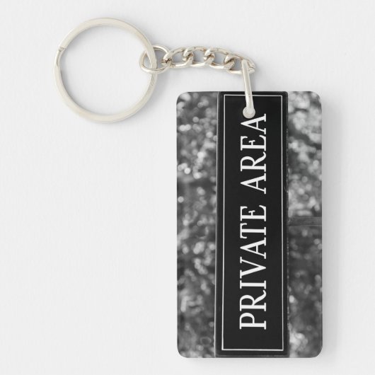 PRIVÉ-GEBIED SLEUTELHANGER (Voorkant)