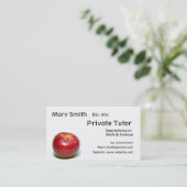 Privé-gesprekspartner/leraar/persoonlijke gespreks visitekaartje (Staand voorkant)