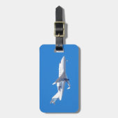 Privé-jet. Bagagelabel (Voorkant verticaal)