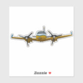 Privé-jet. Sticker (Vel)