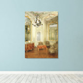 Privé kamer van de Dauphine Marie-Josephe Canvas Afdruk (Insitu (Houten vloer))