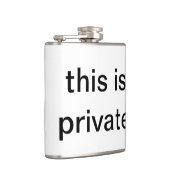 privé-kolf heupfles (Rechts)