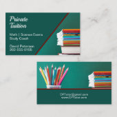 Privé-lerarenopleiding Visitekaartje (Voorkant / Achterkant)