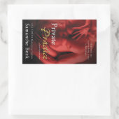 Privé-oefening door Samanthe Beck Rechthoekige Sticker (Tas)