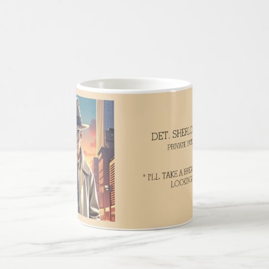 "PRIVÉ-ONDERZOEKER" KOFFIEMOK (Center)