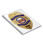 privé-onderzoekersbadge notitieboek (Rechterzijde)