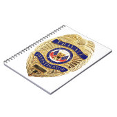 privé-onderzoekersbadge notitieboek (Linkerzijde)