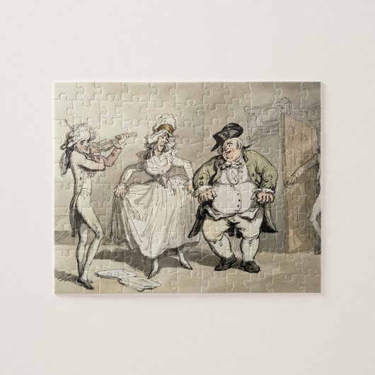 Privé praktijk voorafgaand aan de bal, van Scene Legpuzzel (Horizontaal)