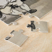 Privé praktijk voorafgaand aan de bal, van Scene Legpuzzel (Zijkant)