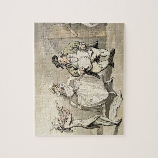 Privé praktijk voorafgaand aan de bal, van Scene Legpuzzel (Verticaal)