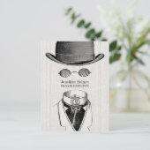 Privé rechercheur Onzichtbaar Man Briefkaart (Staand voorkant)