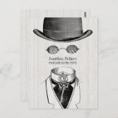 Privé rechercheur Onzichtbaar Man Briefkaart (Voorkant / Achterkant)