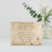 Privé-reüsiekaart Briefkaart (Staand voorkant)