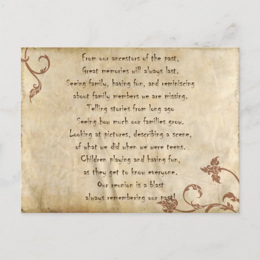 Privé-reüsiekaart Briefkaart (Voorkant)