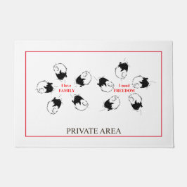 privé-ruimte deurmat