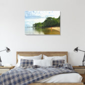 Privé Strand kust Landschap Reis Fotografie Canvas Afdruk (Insitu (Slaapkamer))