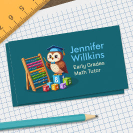 Privé Wiskunde Tutor - Vroege cijfers, elementair Visitekaartje