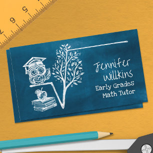 Privé Wiskunde Tutor - Vroege cijfers, elementair Visitekaartje