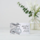 Privé Wiskunde Tutor - Wiskundedocent Visitekaartje (Staand voorkant)