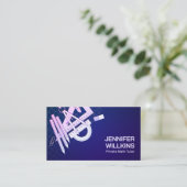 Privé Wiskunde Tutor - Wiskundedocent Visitekaartje (Staand voorkant)