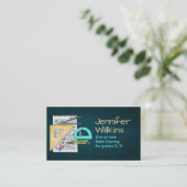 Privé Wiskunde Tutor - Wiskundedocent Visitekaartje (Staand voorkant)