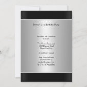 Privéfeest uitnodiging New York (Achterkant)