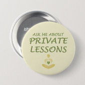 privélessen ronde button 7,6 cm (Voorkant /achterkant)