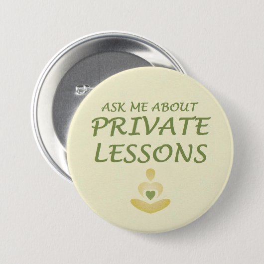 privélessen ronde button 7,6 cm (Voorkant /achterkant)