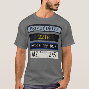 Privet-station supernatuurlijk t-shirt