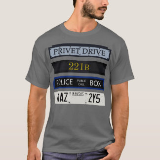 Privet-station supernatuurlijk t-shirt