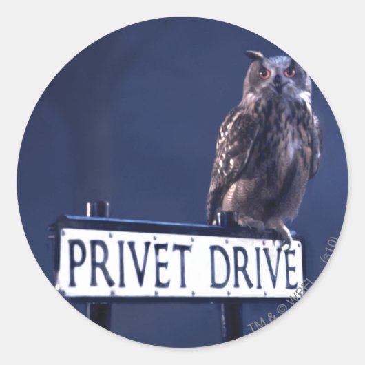 Privetlaan Ronde Sticker (Voorkant)
