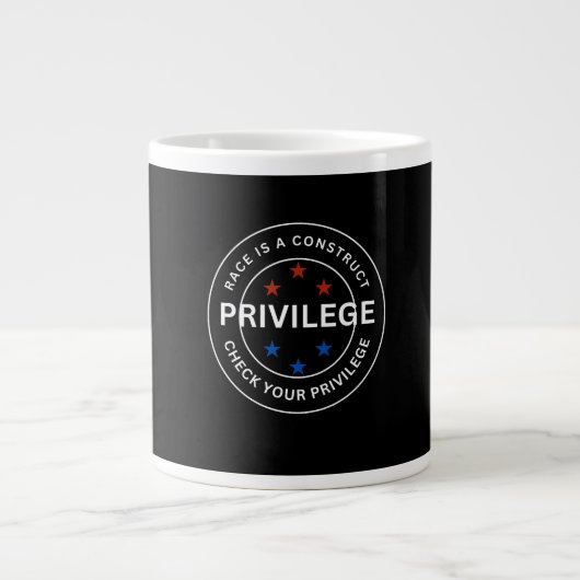 PRIVILEGE MUGS GROTE KOFFIEKOP (Voorkant)