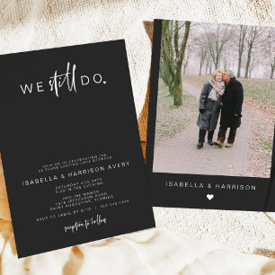 PRIYA Black, hedendaagse foto Vow Renewal Kaart