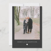 PRIYA Black, hedendaagse foto Vow Renewal Kaart (Achterkant)