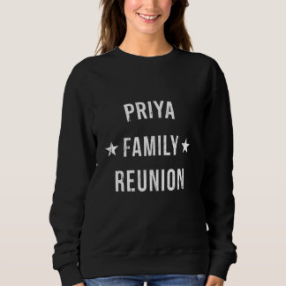 Priya Family Reunion Matching Squad Eerste achtern Trui