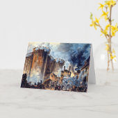 Prize de la Bastille Wenskaart Kaart (Gele Bloem)