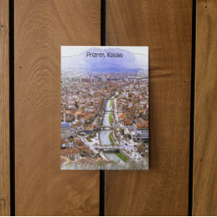 Prizren Kosovo City Uitzicht Briefkaart