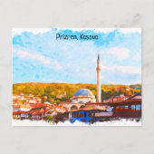 Prizren Kosovo sinan pasha moskee Briefkaart (Voorkant)